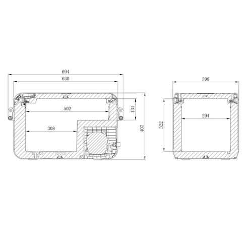 KYLBOX DOMETIC CFX3-35